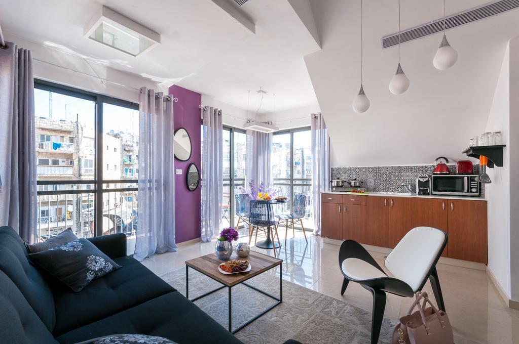 Sweet Inn Apartments - Nisim Bachar Street Йерусалим Стая снимка
